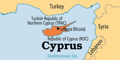 Republik Siprus peta